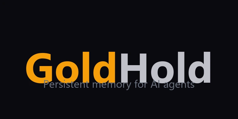 GoldHold logo (dark background)